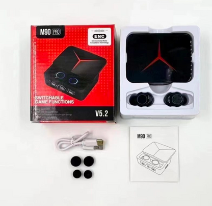 M90 Pro Gaming Earbuds – Bluetooth 5.3 Wireless Earphones with ENC Noise Reduction