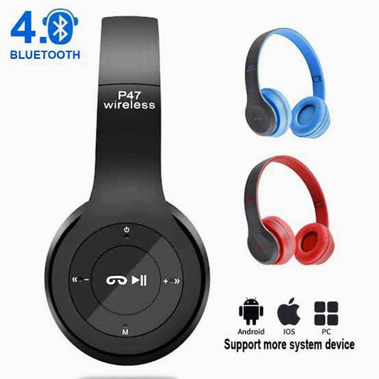 P47 Wireless Bluetooth Headphones – Premium Sound Quality