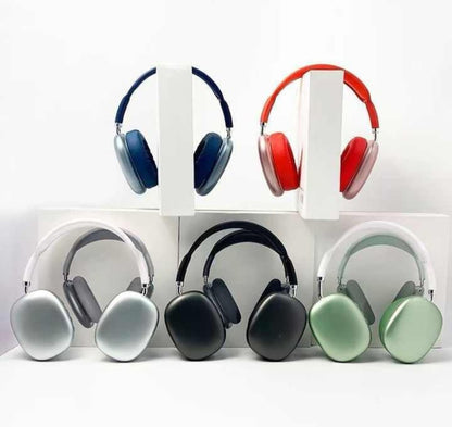 P9 Wireless Bluetooth Headphones | AirPods Max Style | Stereo Bass | Mic | All Colors