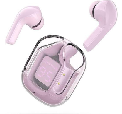 Air31 TWS Wireless Earbuds | LED Display Case | Bluetooth 5.3 | Pink Green Black White