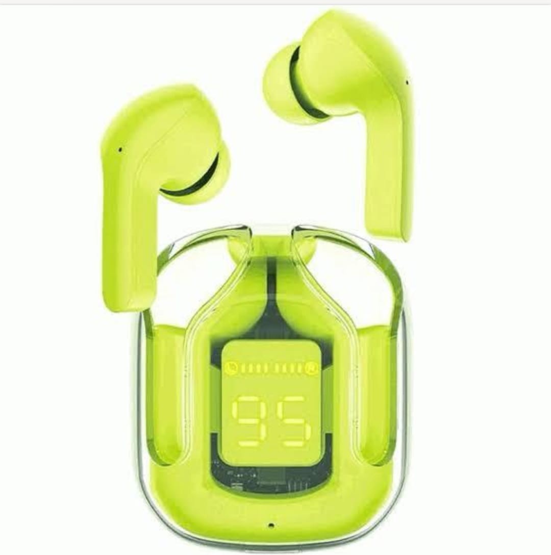 Air31 TWS Wireless Earbuds | LED Display Case | Bluetooth 5.3 | Pink Green Black White