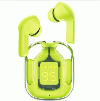 Air31 TWS Wireless Earbuds | LED Display Case | Bluetooth 5.3 | Pink Green Black White