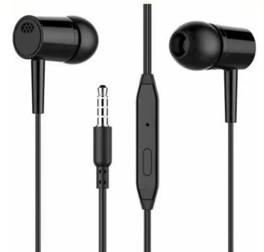 Y1 Original Handsfree Earphones | 3.5mm Jack | HD Mic with Button | Super Bass