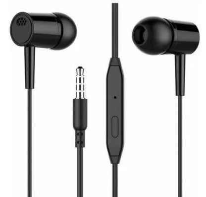 Y1 Original Handsfree Earphones | 3.5mm Jack | HD Mic with Button | Super Bass