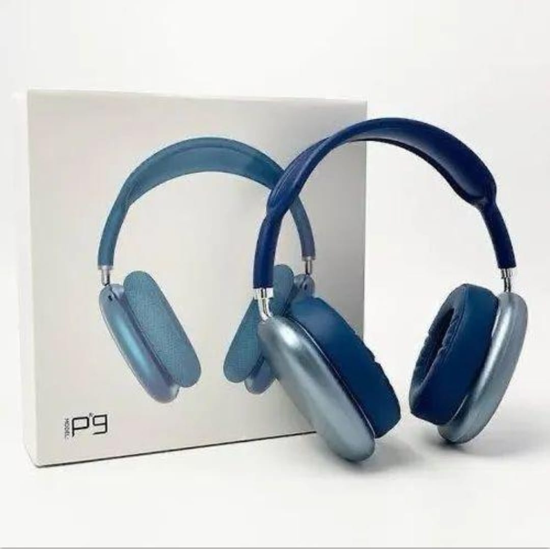 P9 Wireless Bluetooth Headphones | AirPods Max Style | Stereo Bass | Mic | All Colors