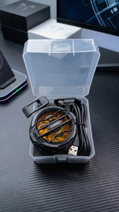 MEMO CX07 Pro Mobile Cooling Fan 25W Semiconductor Phone Cooler – Fast Cooling Gaming Radiator for Android & iPhone